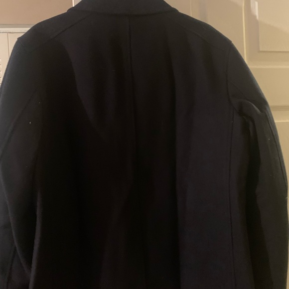 NAUTICA DARK NAVY PEACOAT. Care Dry Clean
Material:Other Fiber, Polyester, Wool. - Picture 8 of 8